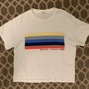 Brandy Melville white t shirt